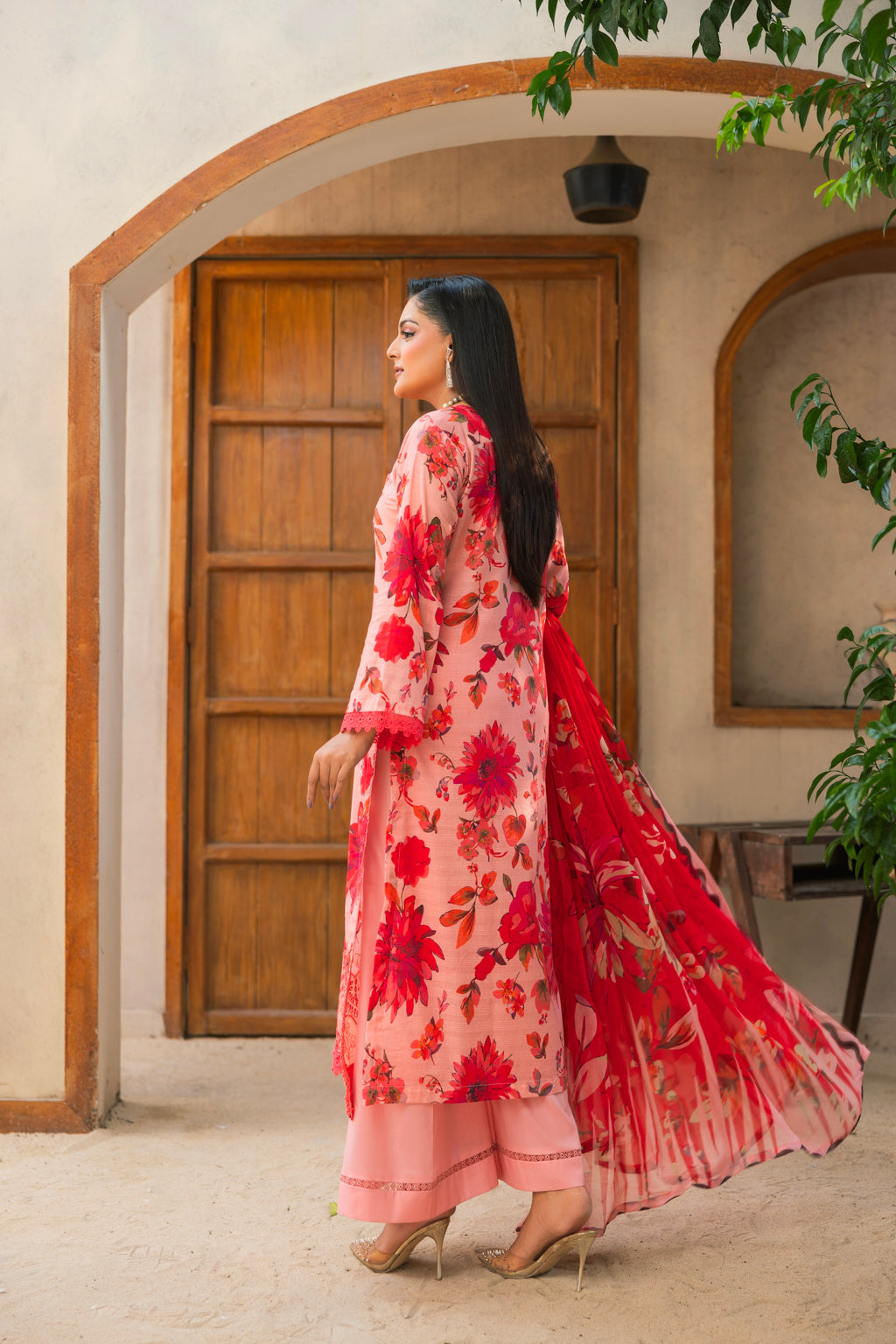 UNSTITCHED EMBROIDERY LAWN  COLLECTION