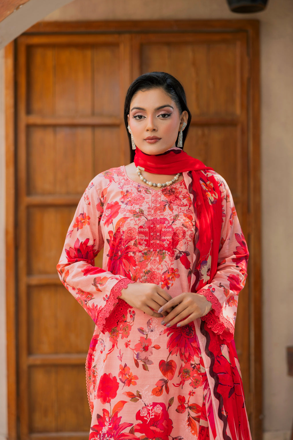 UNSTITCHED EMBROIDERY LAWN  COLLECTION