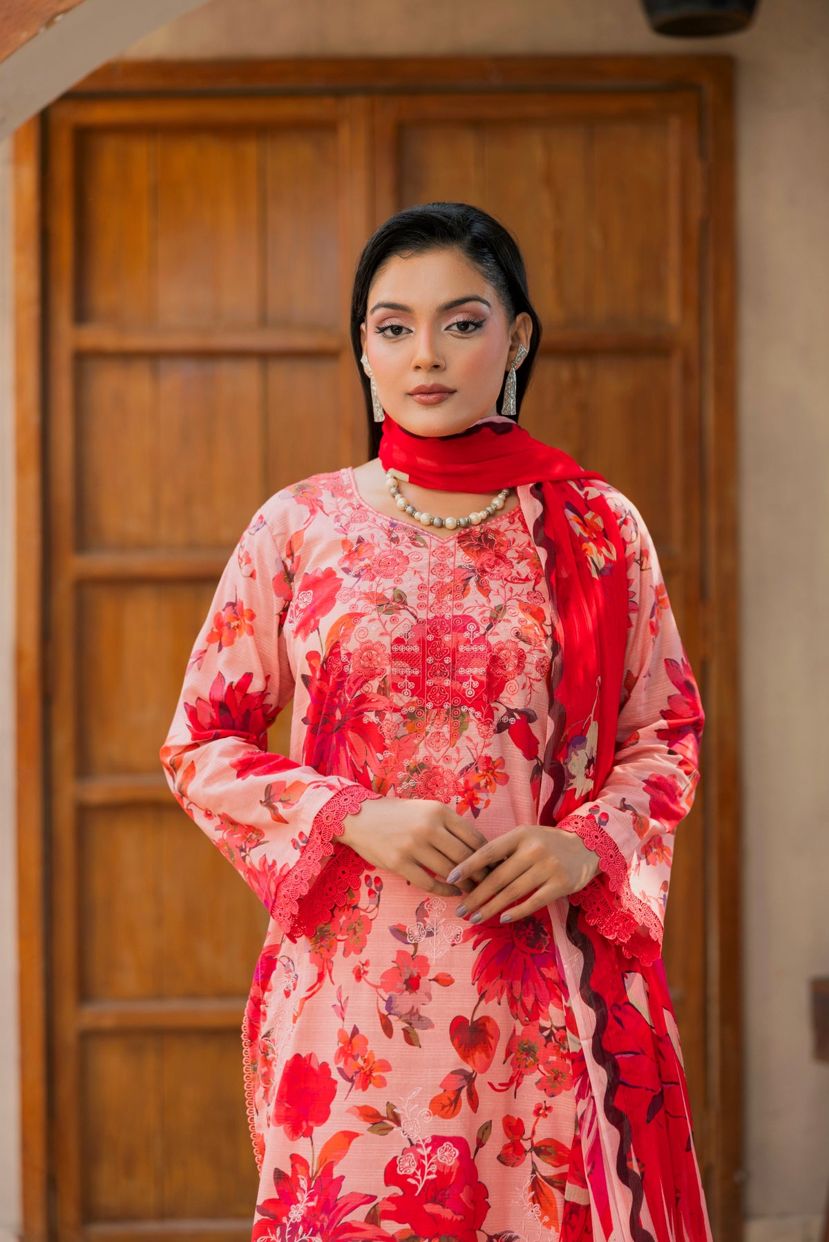 UNSTITCHED EMBROIDERY LAWN  COLLECTION
