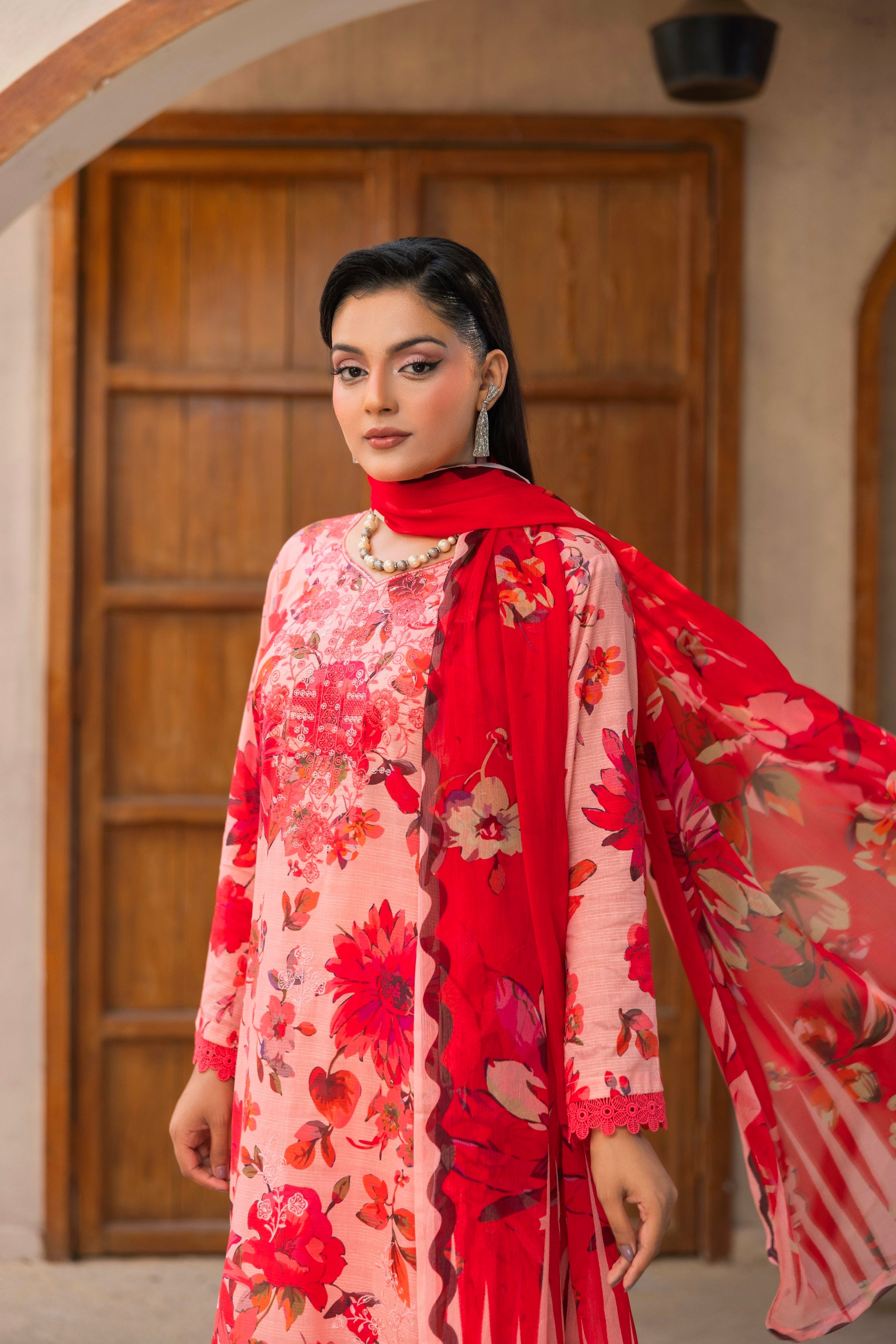 Luxury Embroidered Lawn Suit