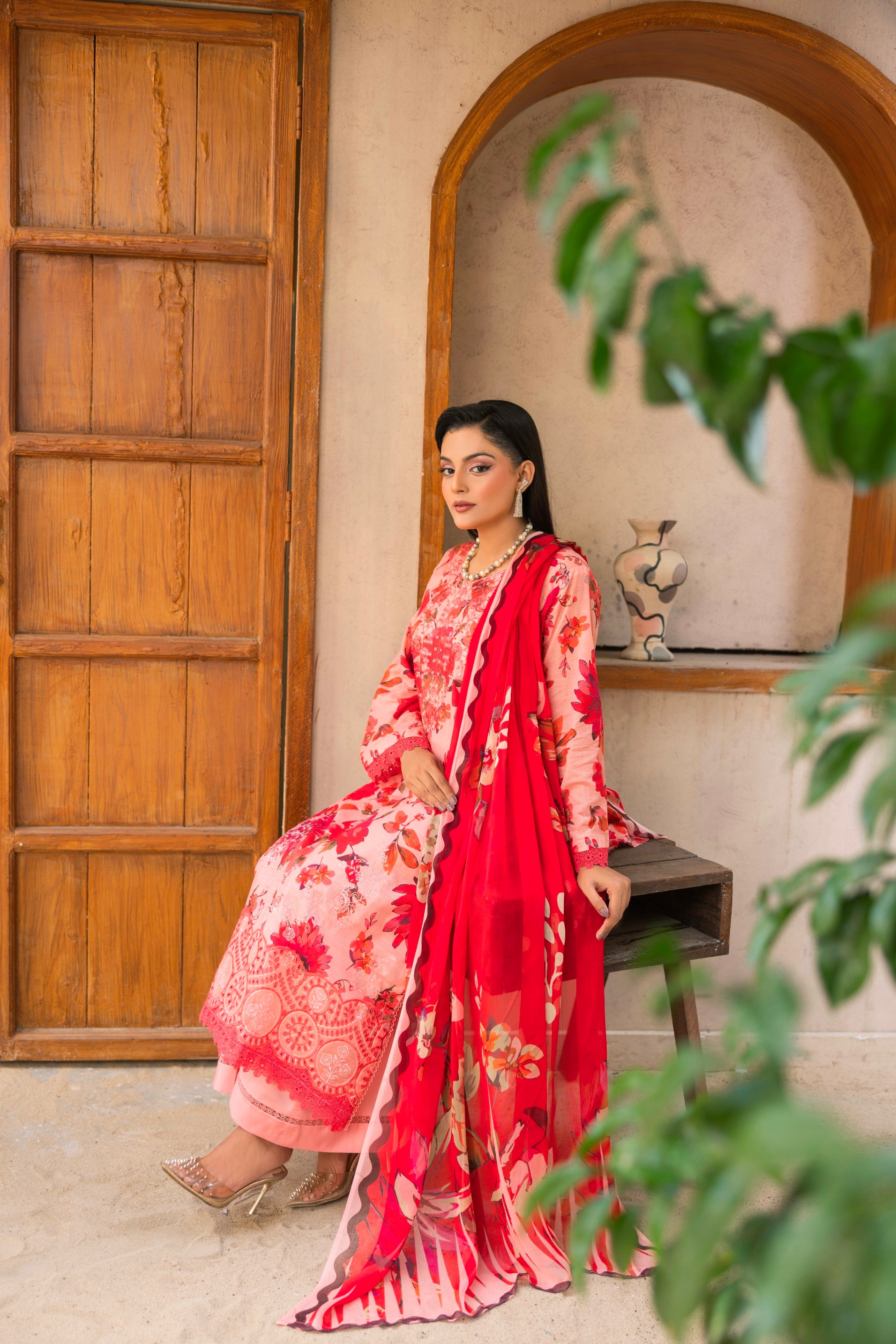 Luxury Embroidered Lawn Suit