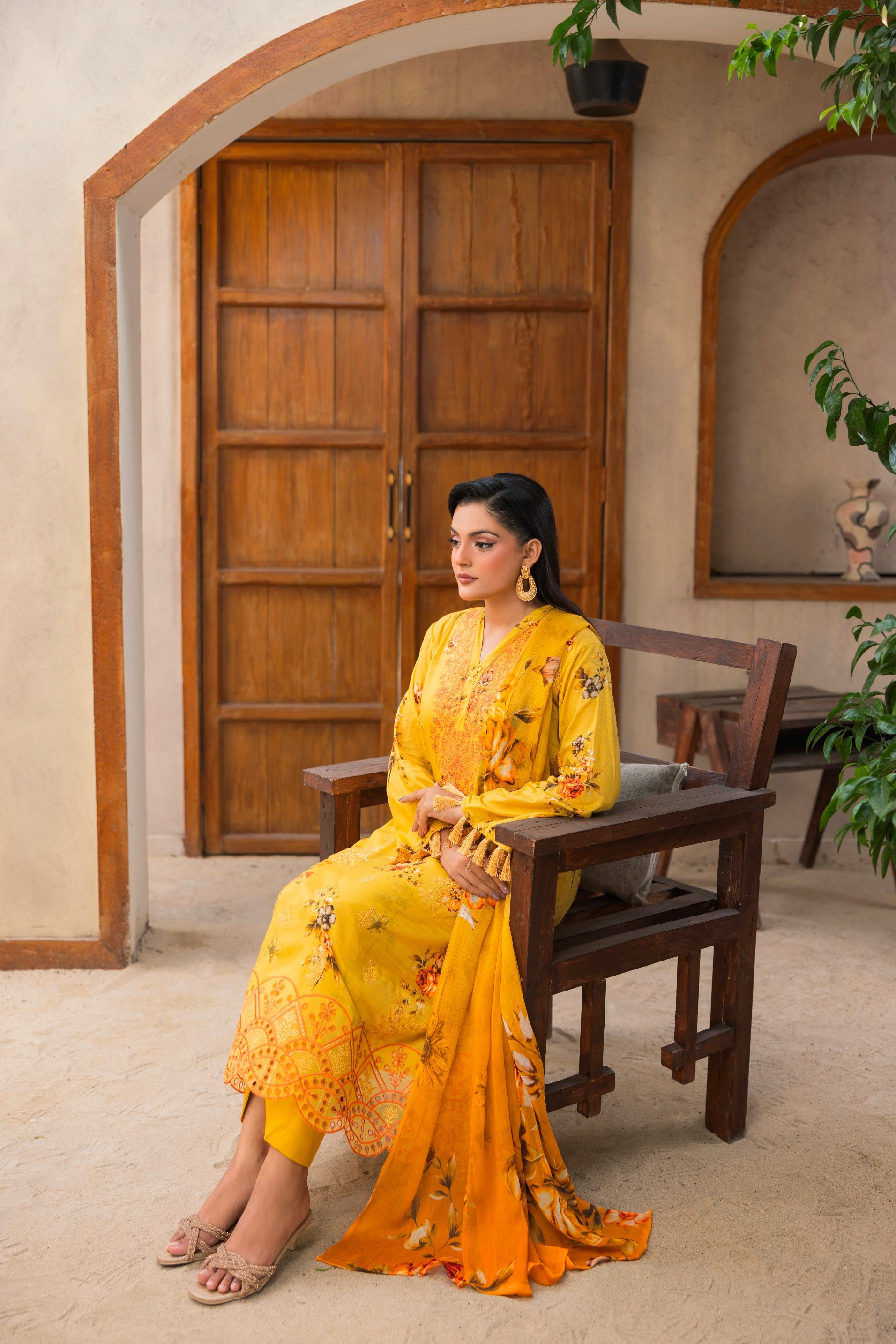 Luxury Embroidered Lawn Suit