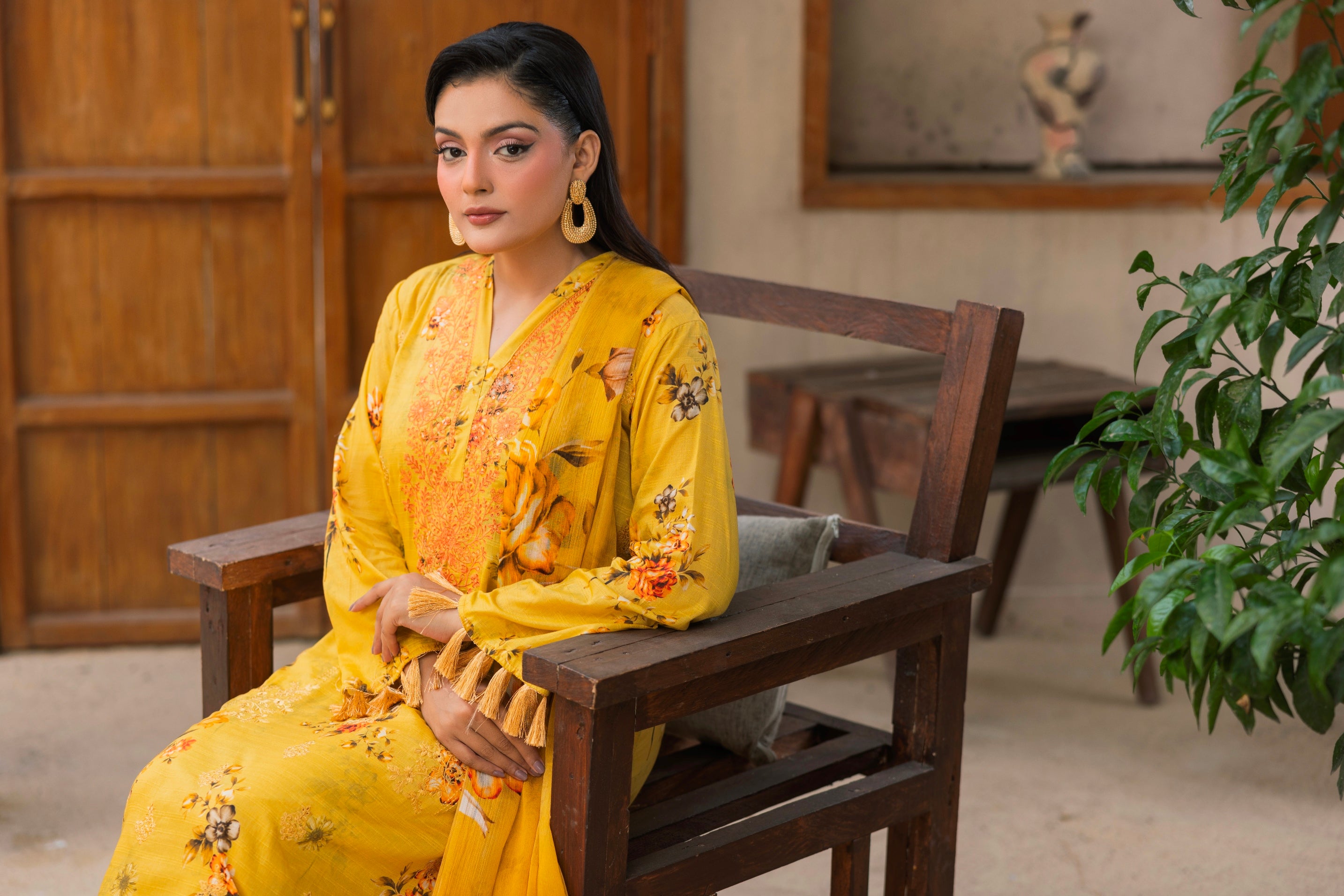 Luxury Embroidered Lawn Suit