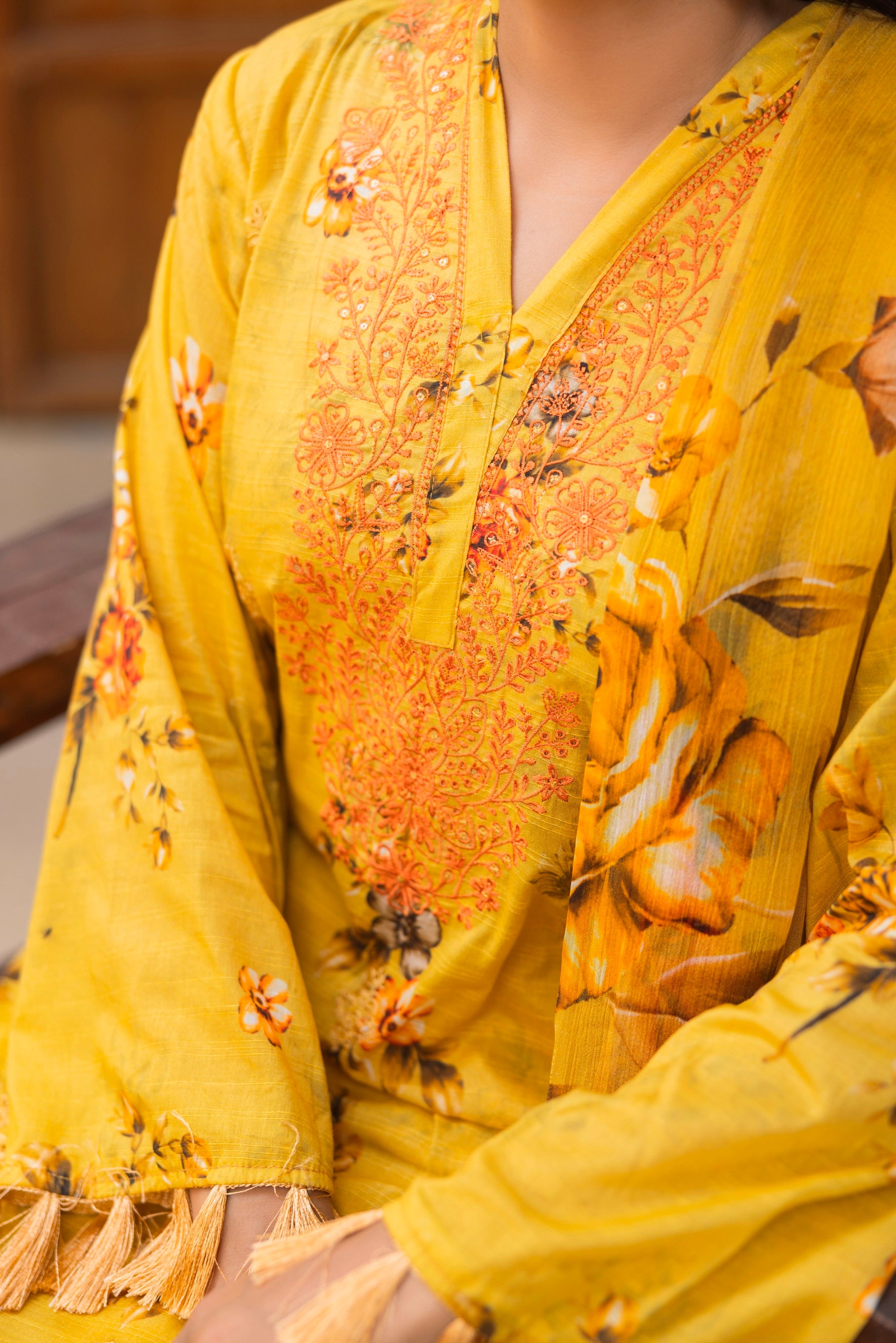 Luxury Embroidered Lawn Suit
