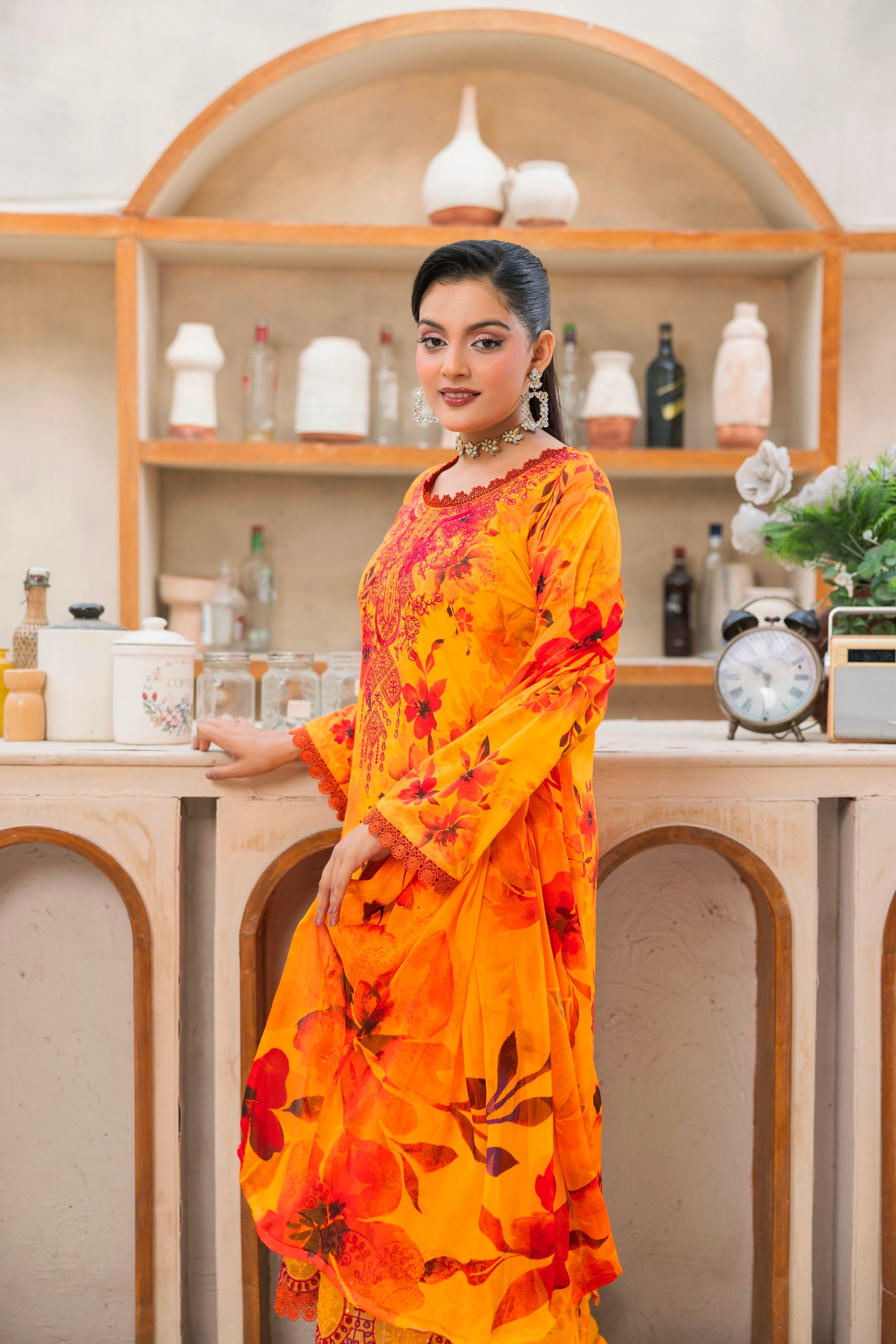 Luxury Embroidered Lawn Suit