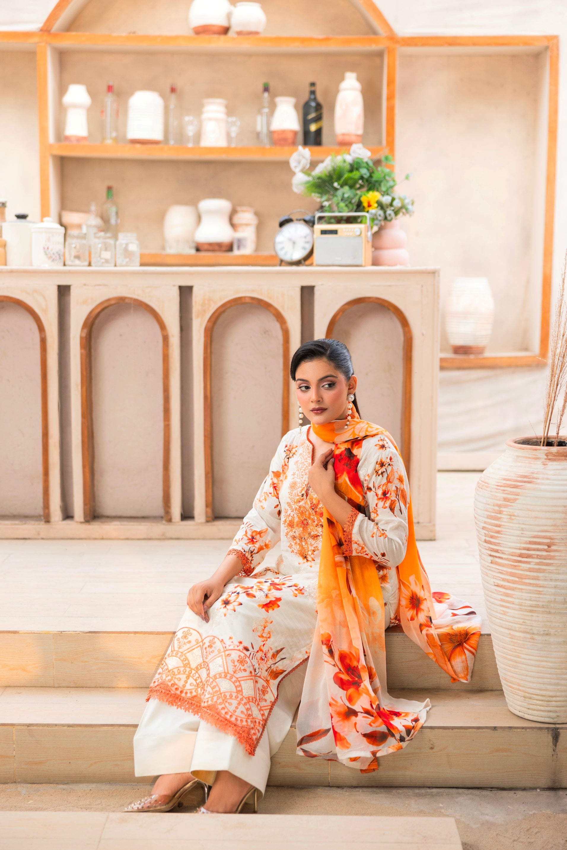 Luxury Embroidered Lawn Suit