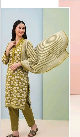 DIGITAL PRINTED 3 PIECE LAWN