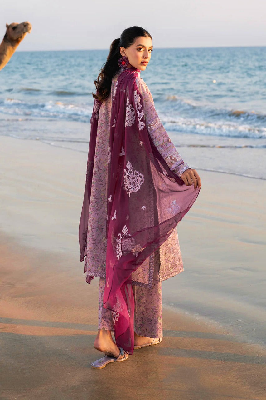 PRINTED ZARI LAWN