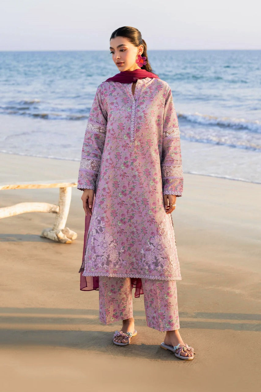 PRINTED ZARI LAWN