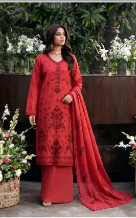 3 Piece Luxury Embroidered Suit