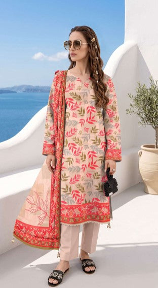 DIGITAL PRINTED 3 PIECE LAWN