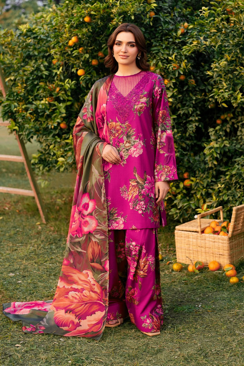 PRINTED ZARI LAWN