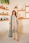 3 Piece Luxury Embroidered Suit