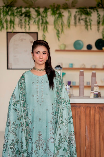 Luxury Embroidered 3 Piece Suit
