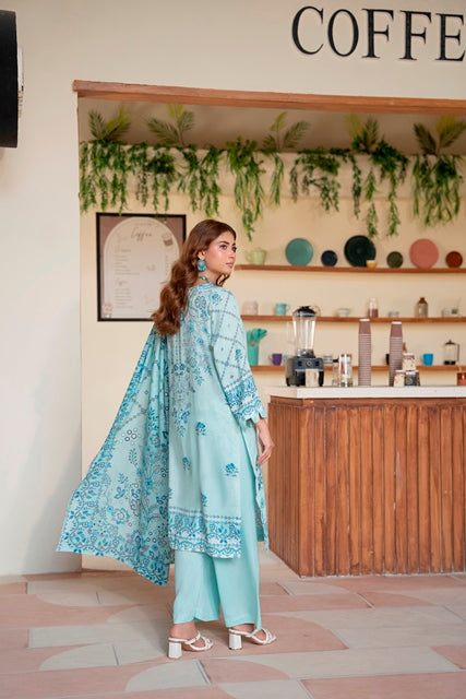Luxury Embroidered 3 Piece Suit