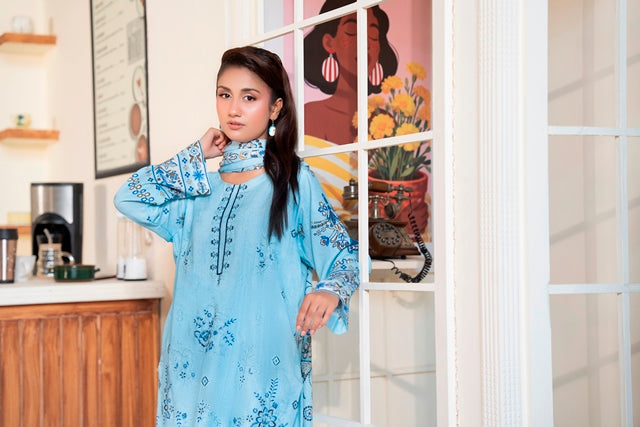 Luxury Embroidered 3 Piece Suit