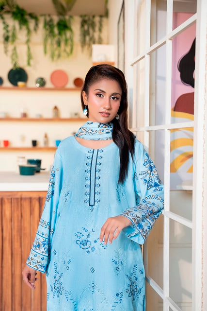 Luxury Embroidered 3 Piece Suit