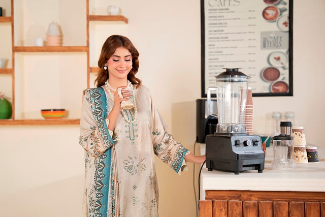 3 Piece Luxury Embroidered Suit