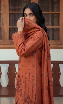 3 Piece Luxury Embroidered Suit