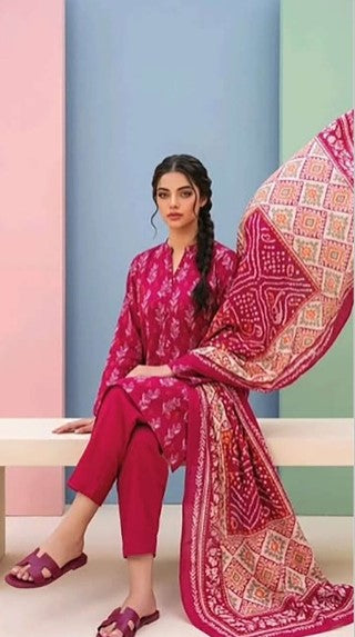 DIGITAL PRINTED 3 PIECE LAWN