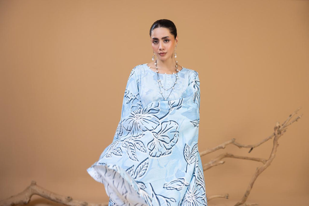 3 Piece Embroidered Karandi Suit