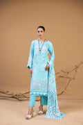 3 Piece Embroidered Karandi Suit