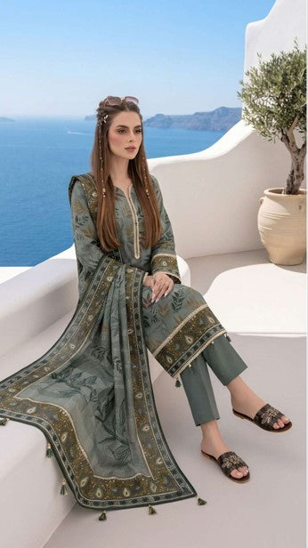 DIGITAL PRINTED 3 PIECE LAWN