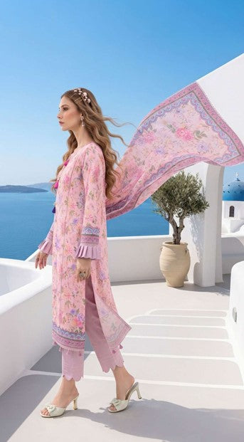 DIGITAL PRINTED 3 PIECE LAWN