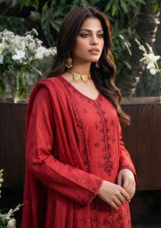 3 Piece Luxury Embroidered Suit